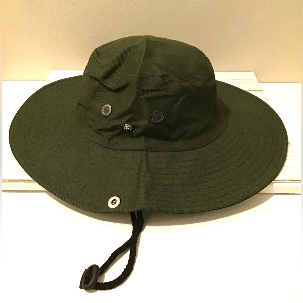 Men's Olive Green Camping/ Hiking Hat